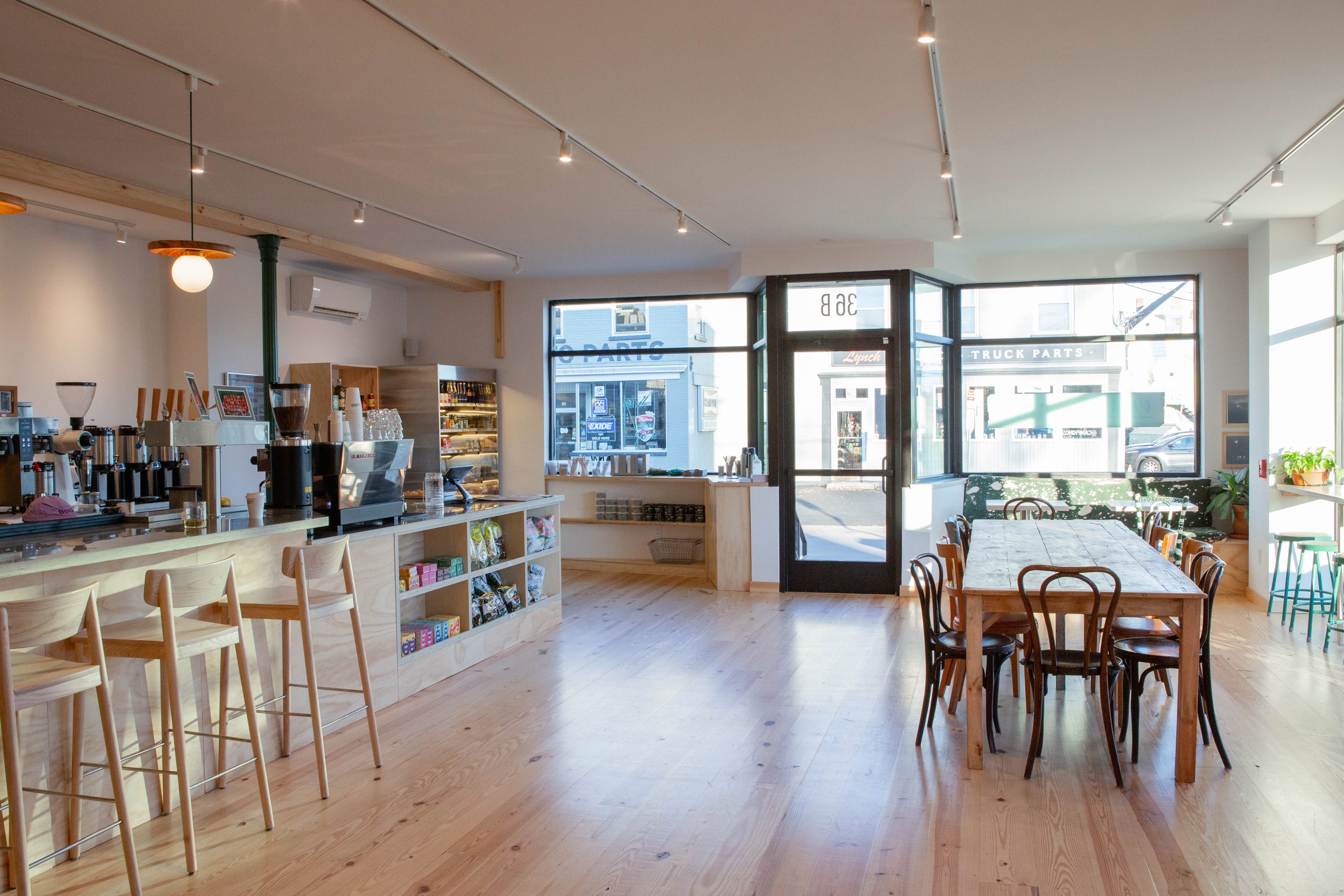 Camp Kingston — 2,265 sqft mixed-use to residential renovation in Kingston, NY by Plum Design Group