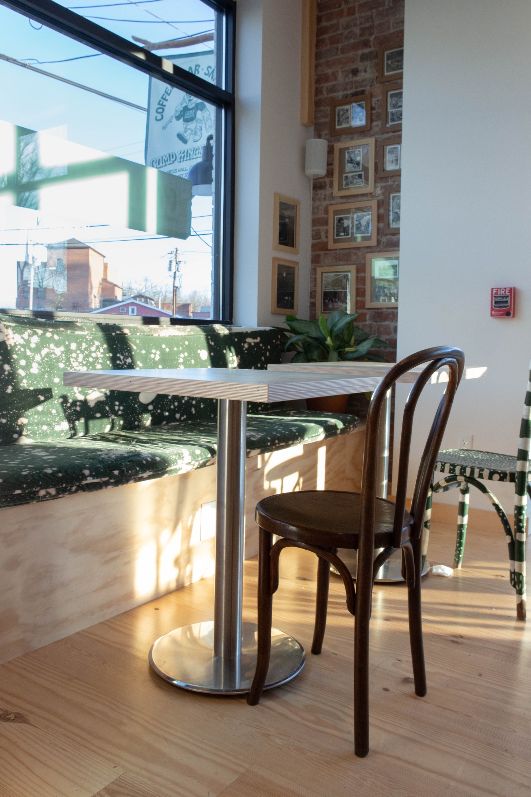 Camp Kingston — interior view