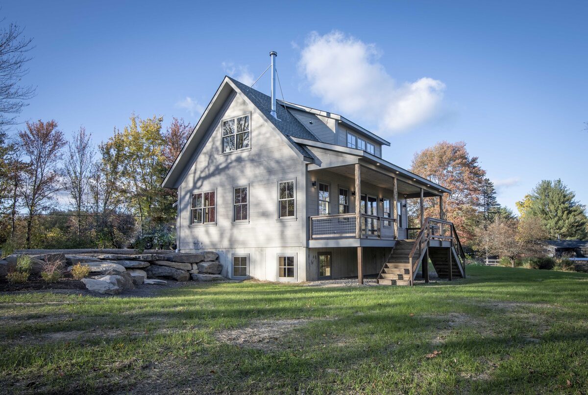 Hill — 2,655 sqft new construction home in Kerhonkson, NY by Plum Design Group with Catskill ridge views