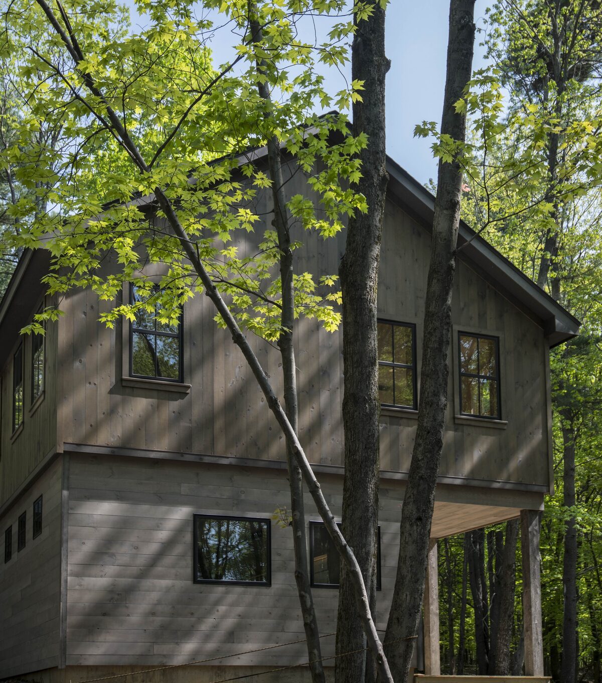 Mountain Rest — 1,900 sqft residential renovation in Accord, NY by Plum Design Group